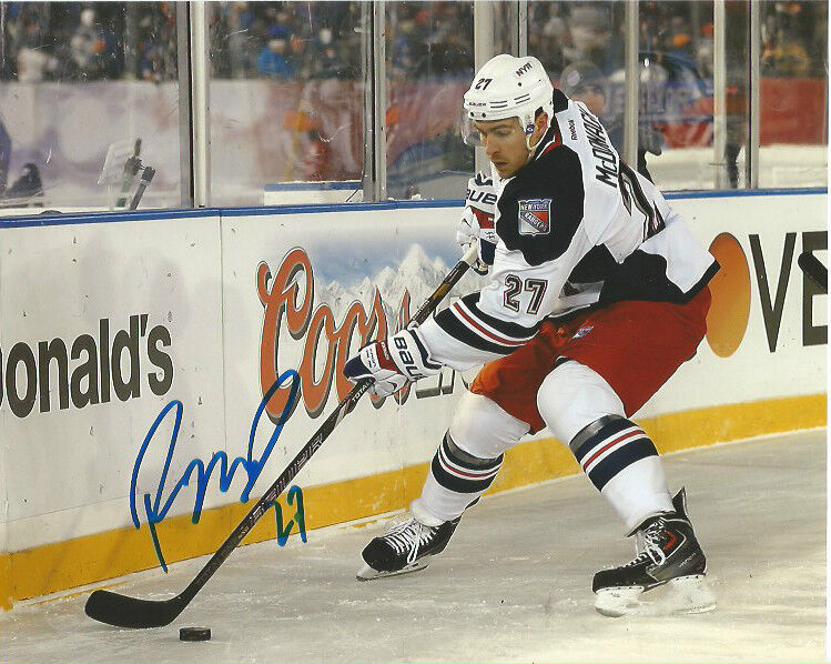 New York Rangers Ryan McDonagh Autographed Signed 8x10 Photo Poster painting COA A