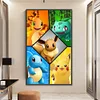 Pokémon-11CT Stamped Cross Stitch 40*65cm/15.75*25.59in(Big Size)