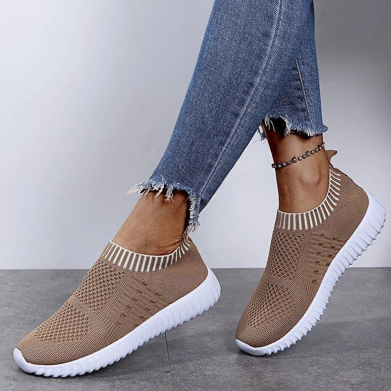 Tanguoant Unisex Sneakers Women Casual Shoes Breathable Mesh Walking Shoes Lover Spring Summer Tenis Feminino Soft Flat Shoes