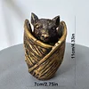 Bat Resin Crafts Cup Gothic Home Decor Bat Jewelry Box
