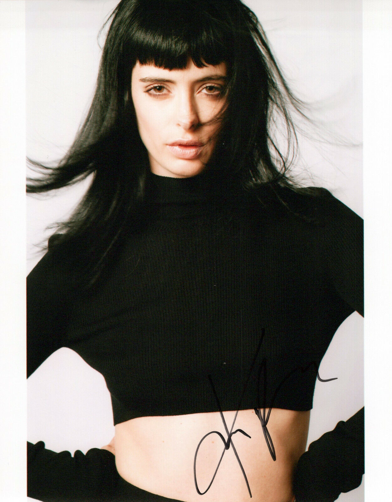 Krysten Ritter glamour shot autographed Photo Poster painting signed 8x10 #9