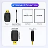 Wireless Carplay Android Auto Adapter Smart AI Box Plug and Play Voice Assistant