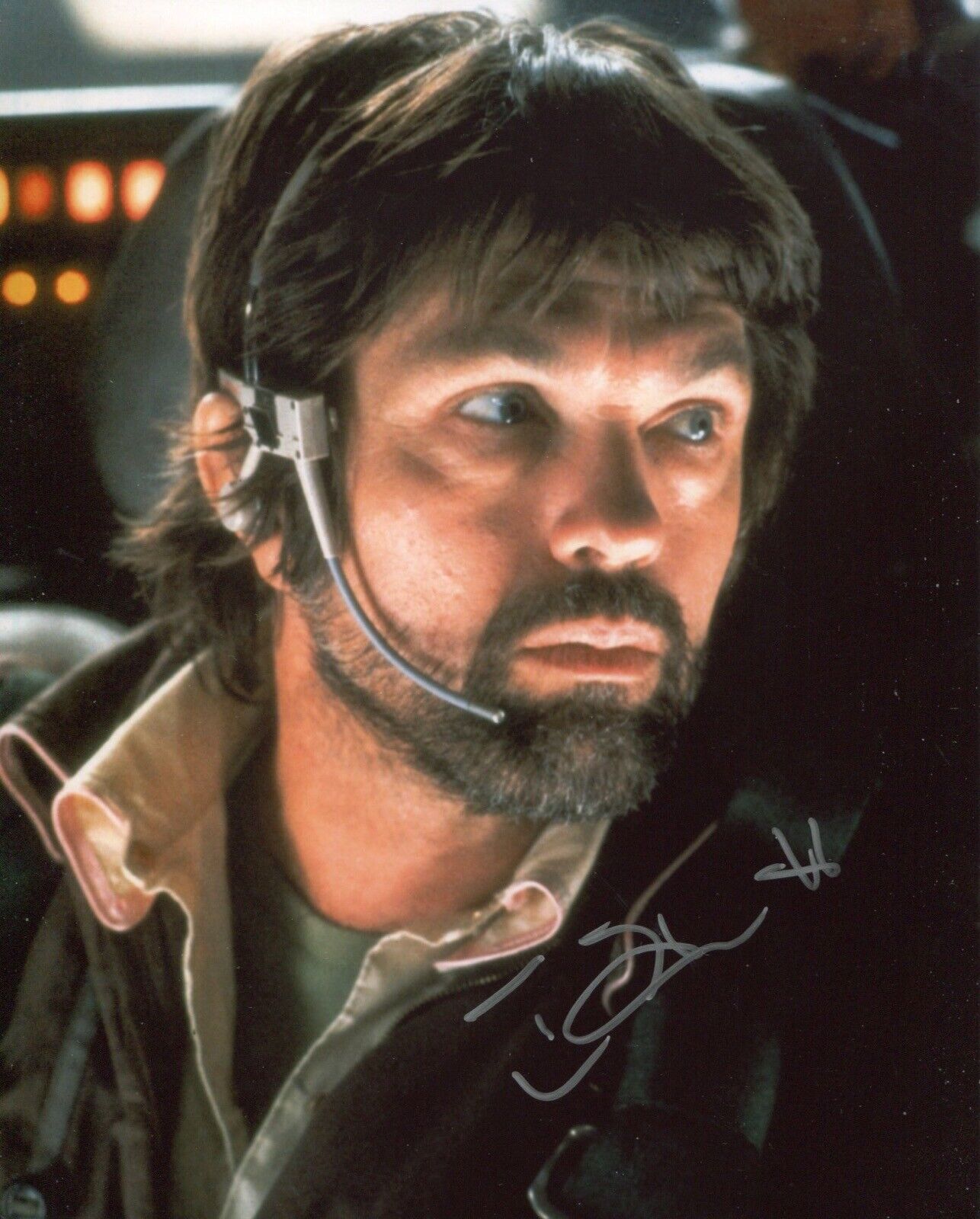 ALIEN movie Photo Poster painting signed by Tom Skerritt as Dallas IMAGE C