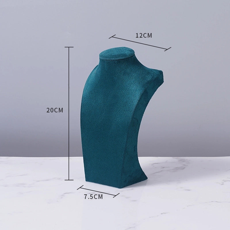 1 Piece Velvet Minimalist Solid Color Jewelry Display