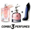 KIT FEMININO 3 Perfumes Dia das Mães - La Vie Est Belle, Good Girl e Scandal