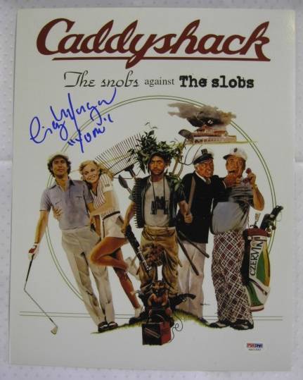 Cindy Morgan Signed Caddyshack 11x14 Inscribed Yori Photo Poster painting Autograph PSA/DNA COA