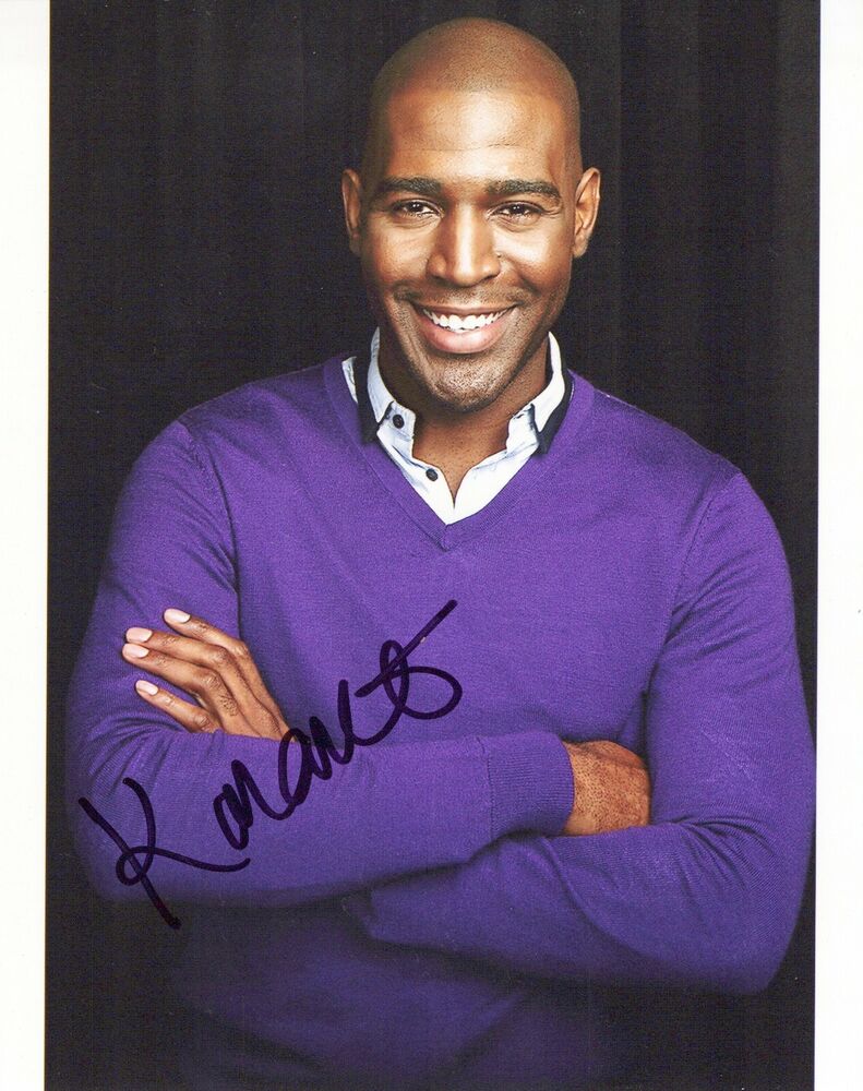 Karamo Brown head shot autographed Photo Poster painting signed 8x10 #1