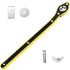 Car Labor-Saving Long Handle Jack Ratchet Wrench for Travel/Truck/SUV/Van