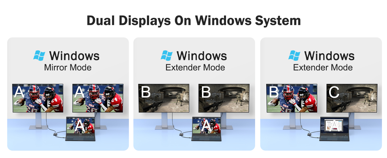 Windows Display Mode