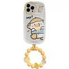 Cartoon Duck Phone Case Plus Bracelet for iPhone 11/12/13/14