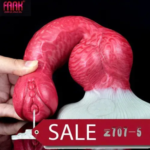 pornhint Pornhint 10.8in Huge Dildo Penis Knot with Suction Cup Butt Plug Strap on Dildo Sex Toys