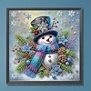 Snowman - Crystal Rhinestone Diamond Painting