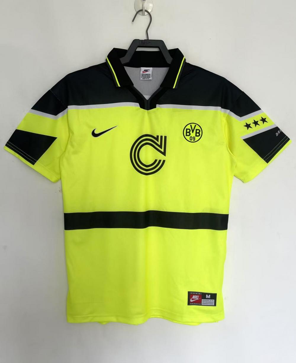 1996-1997 Retro Dortmund Home Football Shirt 1:1 Thai Quality jersey|football shirt|football kit