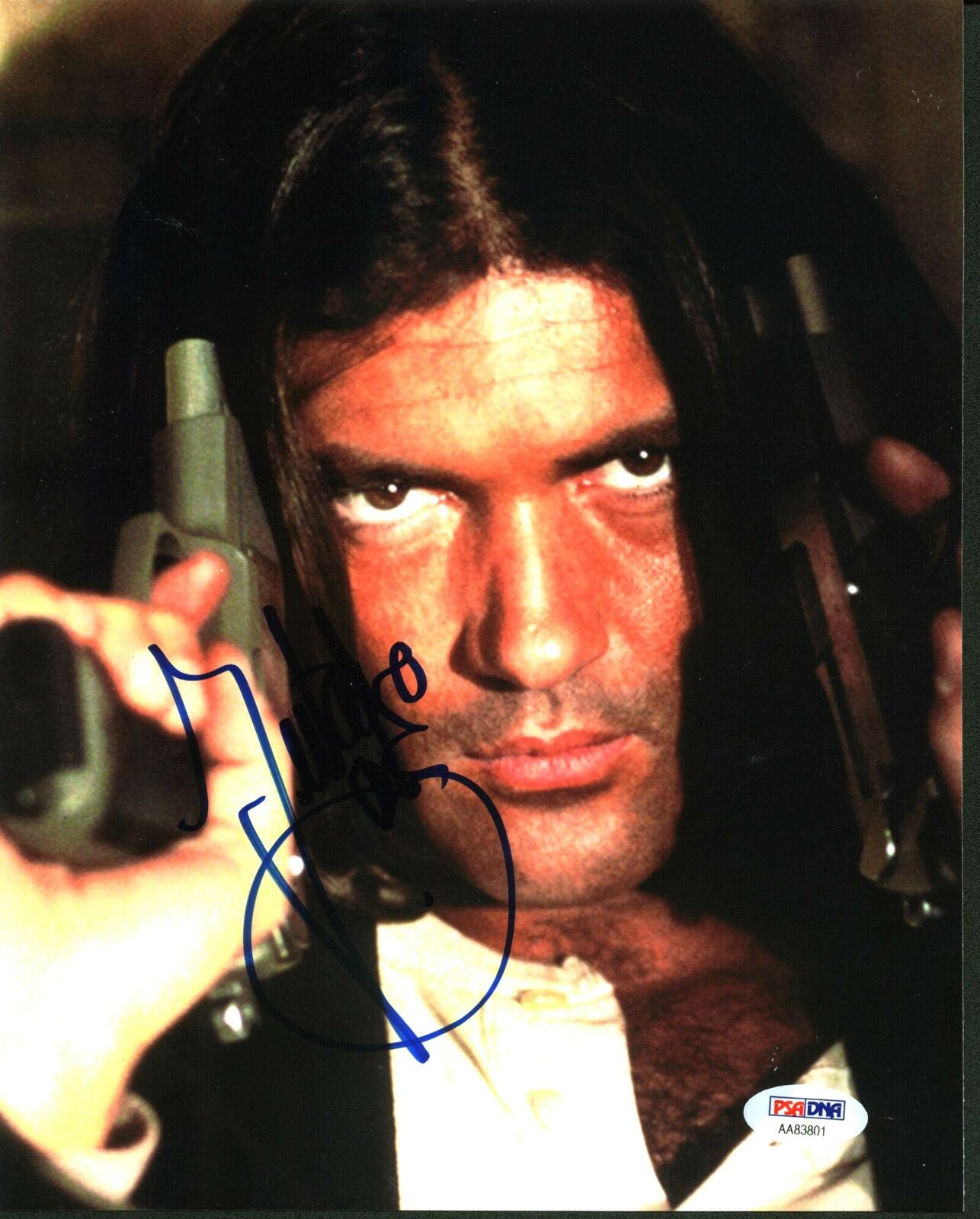 Antonio Banderas Desperado Authentic Signed 8X10 Photo Poster painting PSA/DNA #AA83801