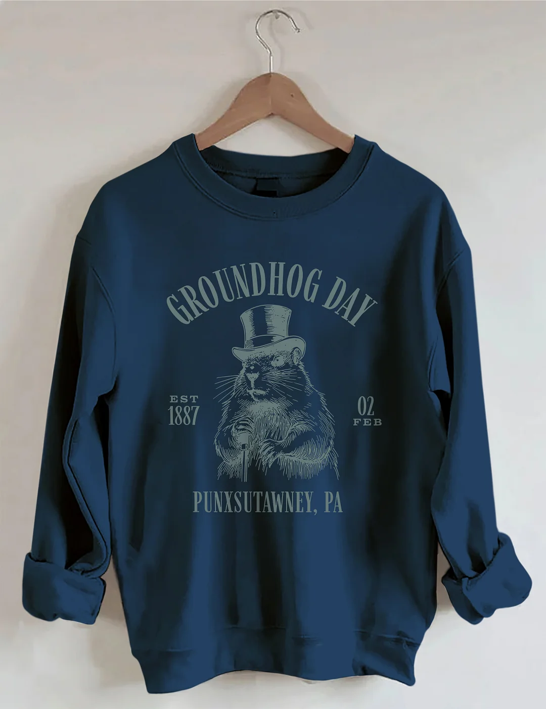 Happy Groundhog Day Sweatshirt