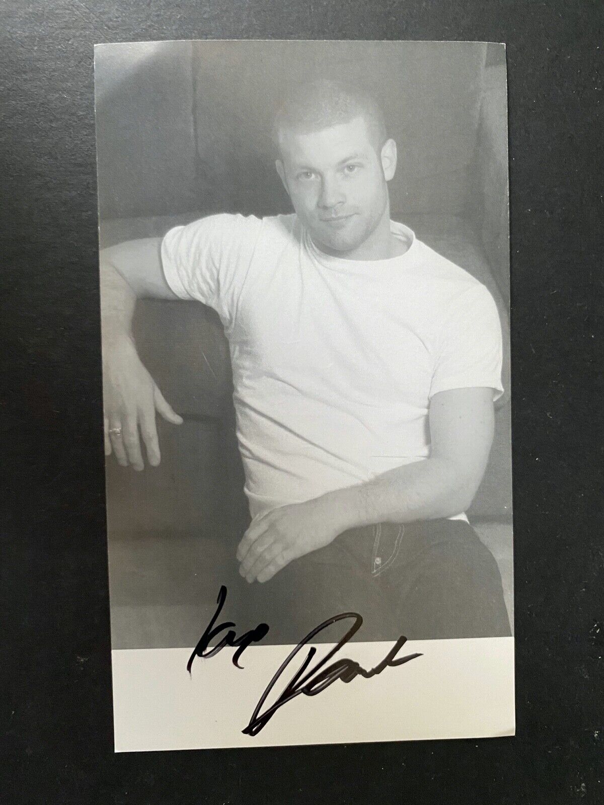 DERMOT O'LEARY - POPULAR TV SHOW HOST - SUPERB SIGNED Photo Poster paintingGRAPH