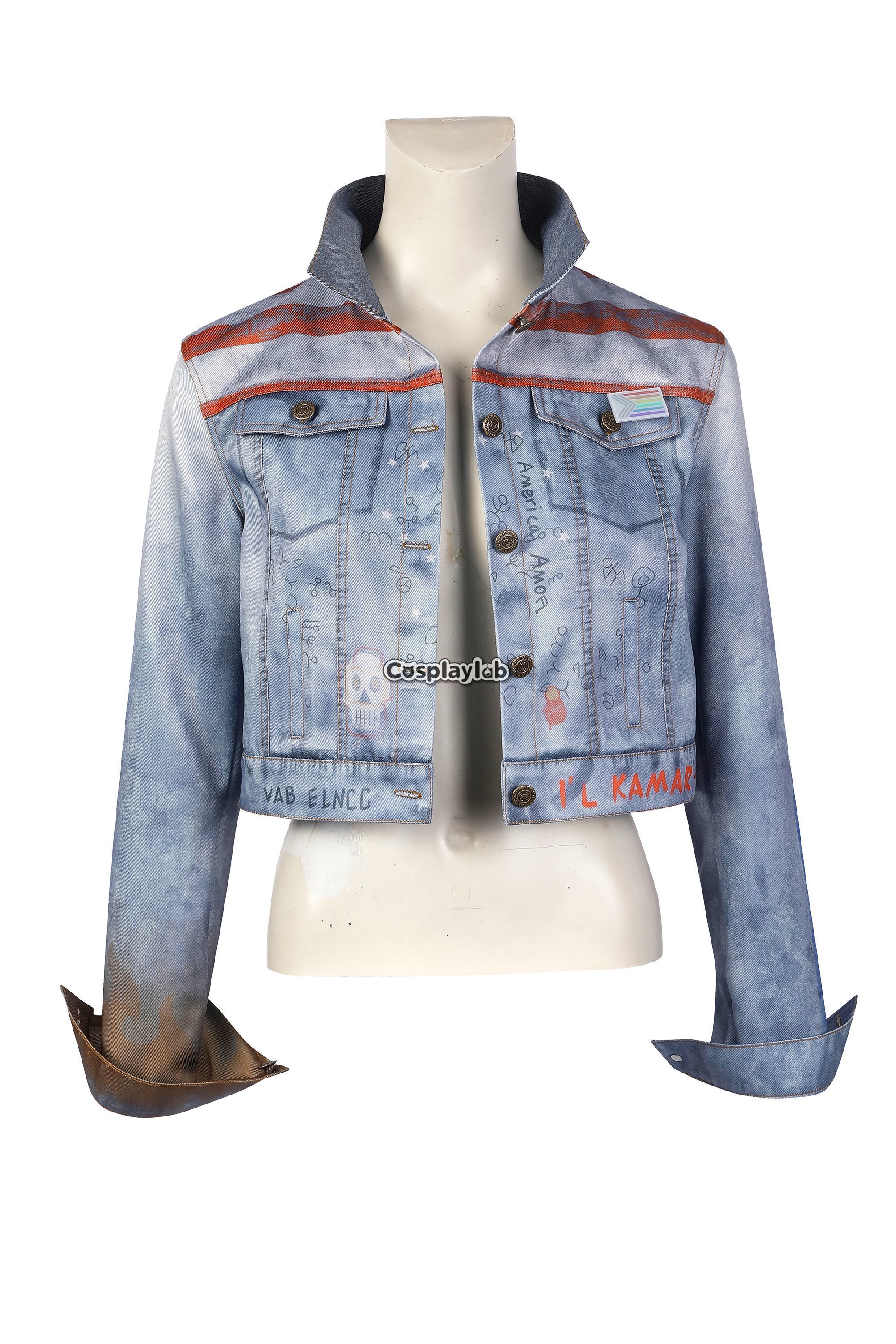 America Chavez​ Coat Cosplay Costume