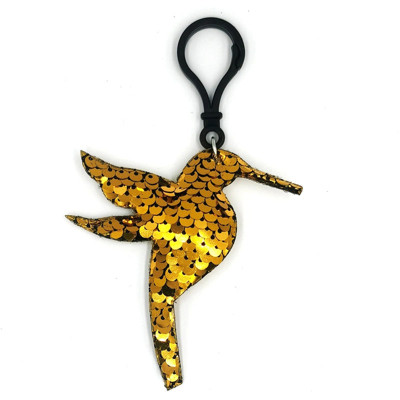 Reflective Sequin Keychain Fashion Cartoon Animal Pendant Bag Pendant
