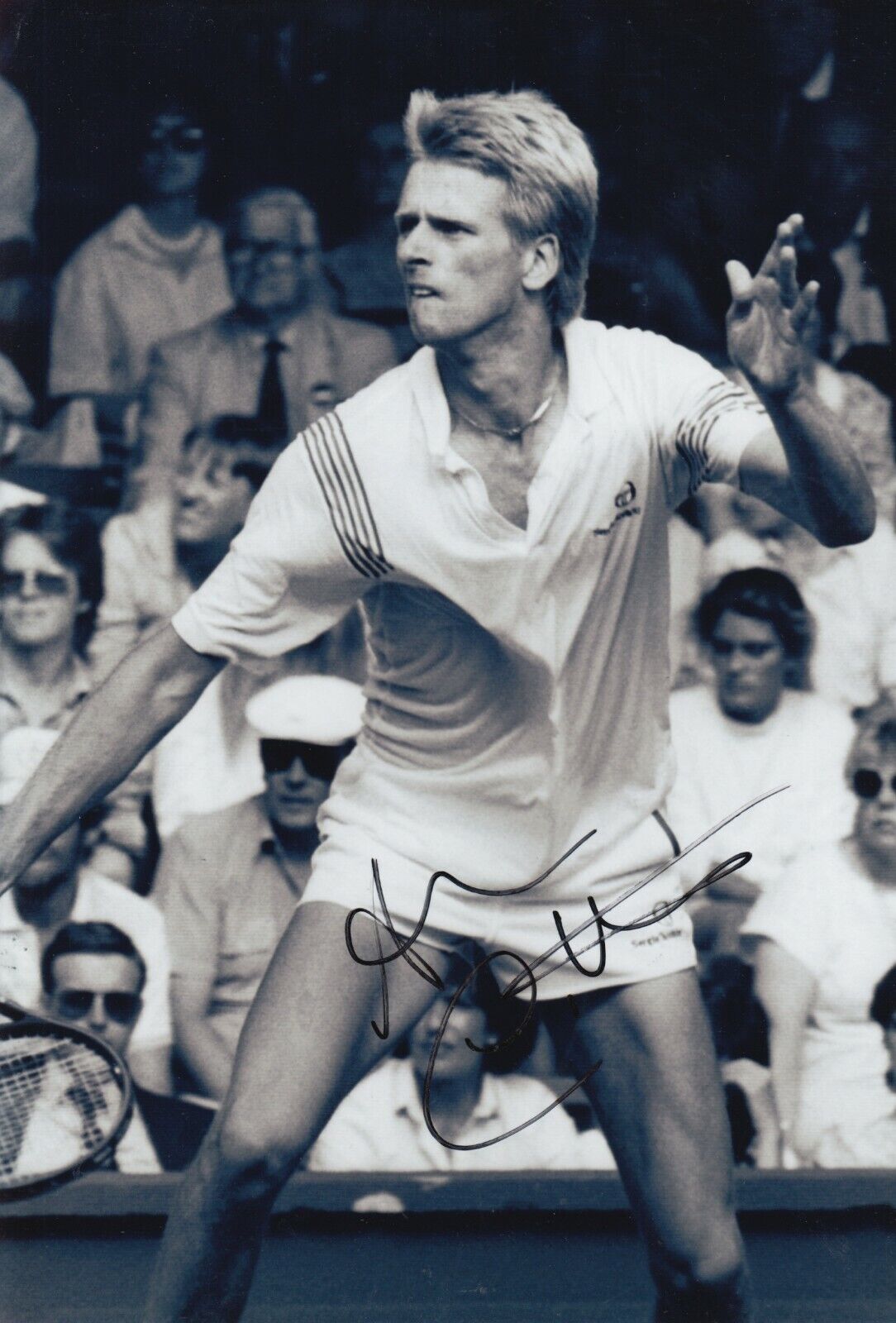 Andrew Castle Hand Signed 12x8 Photo Poster painting - Tennis Autograph.