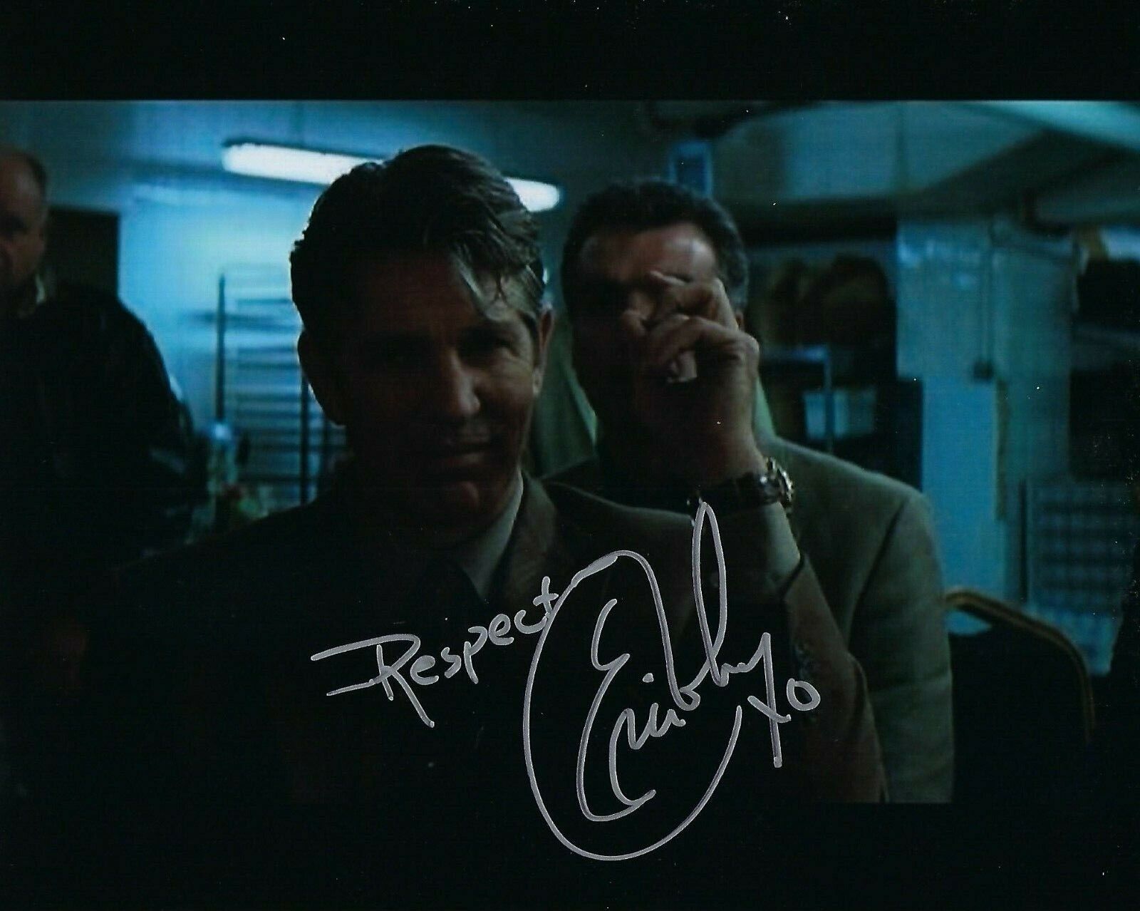 GFA The Dark Knight Movie * ERIC ROBERTS * Signed 8x10 Photo Poster painting E3 COA