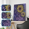Sunflower  | Crystal Rhinestone  | Full Round Diamond Painting Kits
