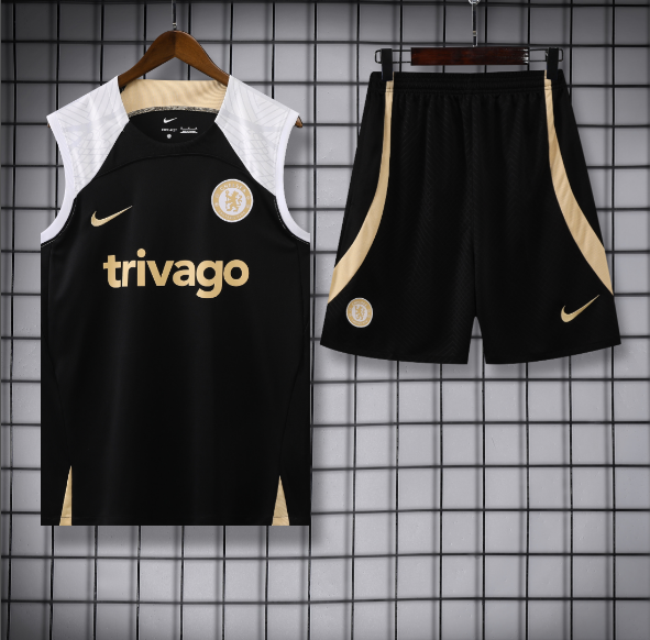 23/24 Chelsea Vest Training Kit Football Shirt 
