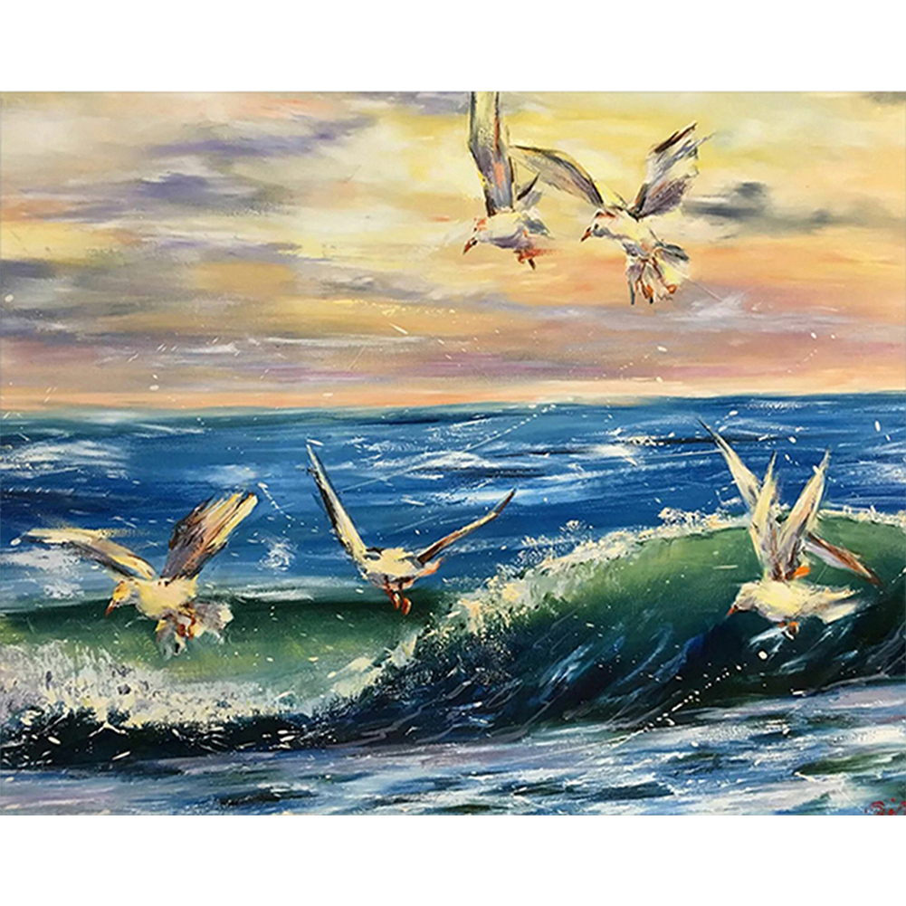 Seagull - Painting By Numbers - 50*40CM gbfke