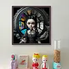 【Limited Stock Sale】Scary Big-Eyed Doll-14CT Stamped Cross Stitch 50*50cm/19.69*19.69in tapestrymarket