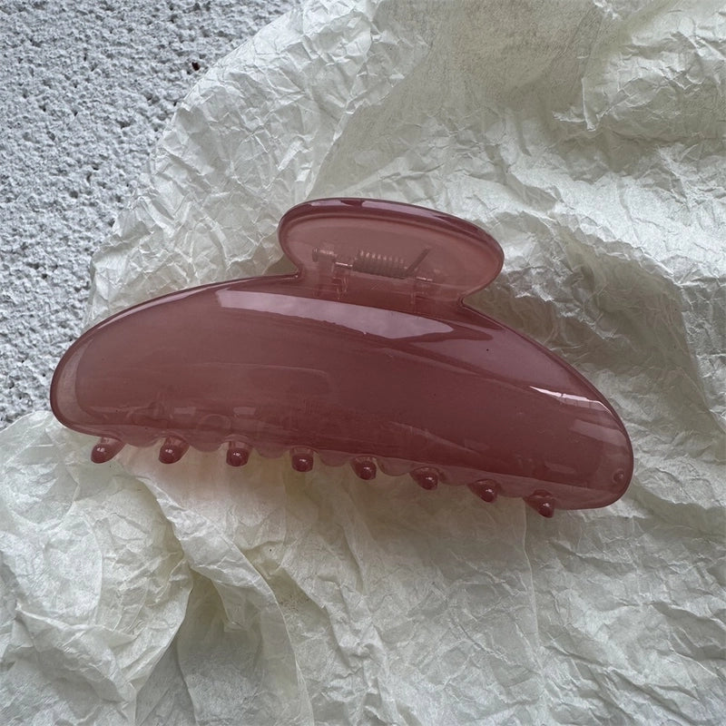 Women’s Minimalist Solid Color PC Hair Claws