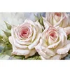 White Rose - 11CT Stamped Cross Stitch 45*30cm/17.72*11.81in