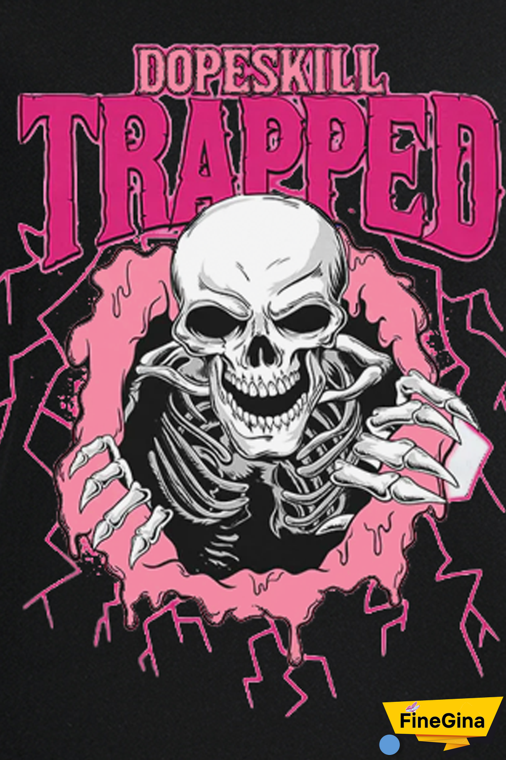 Black Street Daily Print Patchwork O Neck T-Shirts