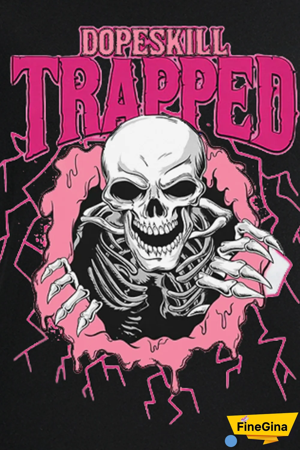 Black Street Daily Print Patchwork O Neck T-Shirts