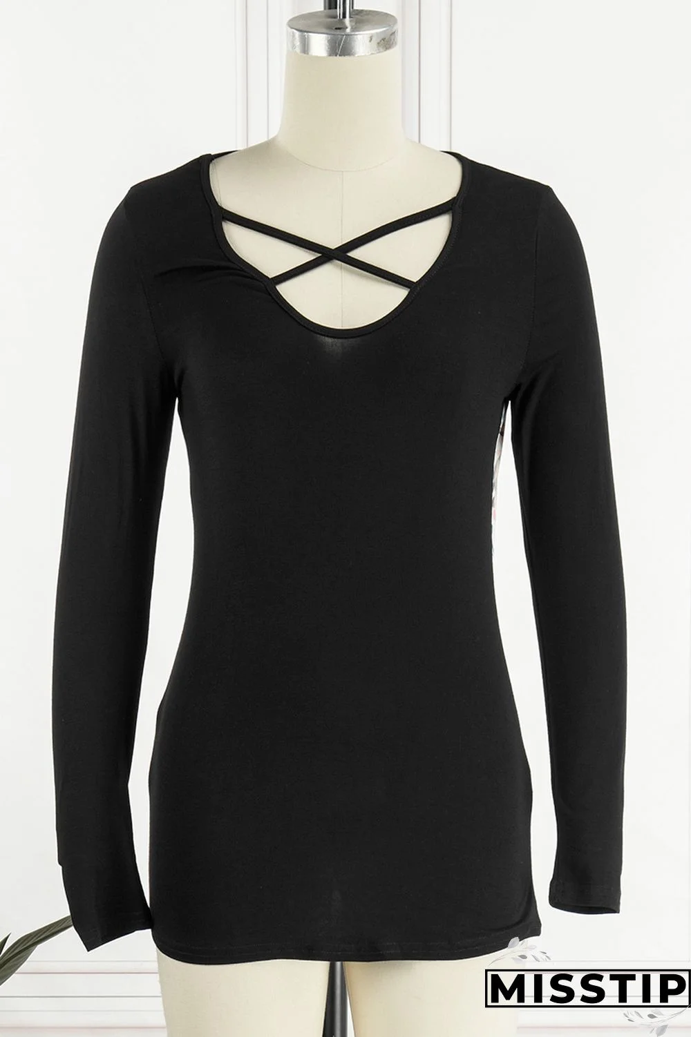 Grass Green Casual Print Patchwork Tops