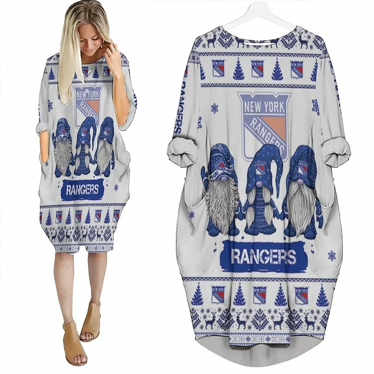 New York Rangers
Limited Edition O-neck Casual Pocket Dress