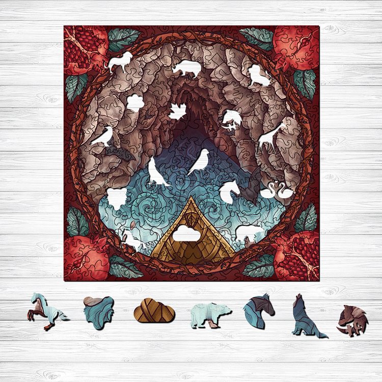 Cave Wooden Jigsaw Puzzle