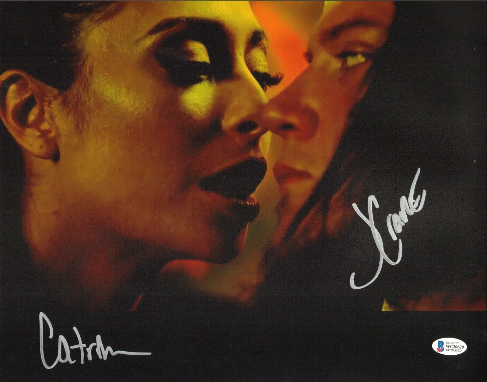 Jeremiah Crane & Catrina Signed 11x14 Photo Poster painting BAS COA NXT Impact Lucha Underground