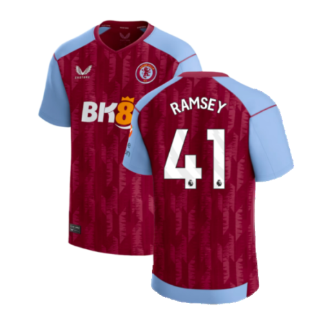 Aston Villa Jacob Ramsey 41 Home Trikot 2023-2024