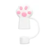 Cat Lid Accessories Charms with Straw Cover for Stanley 40oz Tumbler with Handle