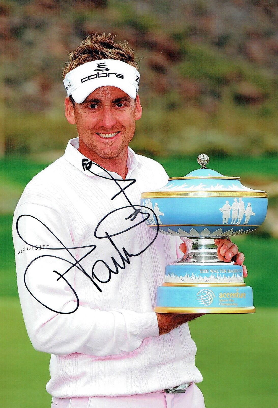 Ian POULTER SIGNED Autograph Accenture Match Play Winner Photo Poster painting AFTAL COA GOLF