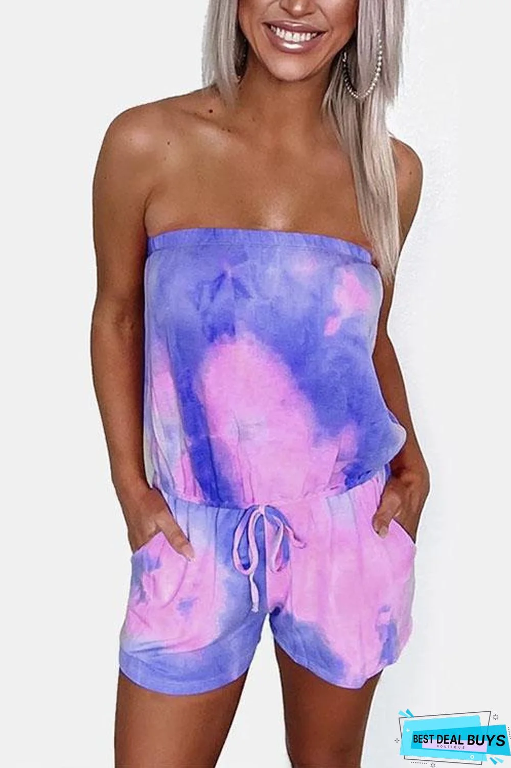 Tie Dye Charming Romper