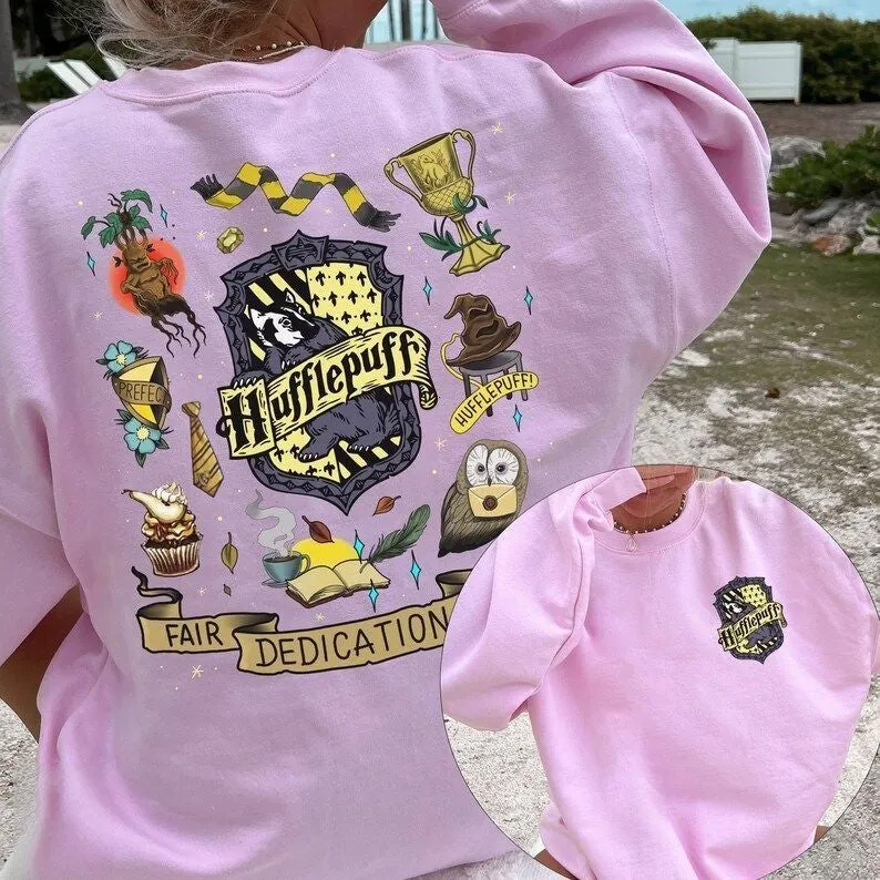 2 Sides Hufflepuff Sweatshirt