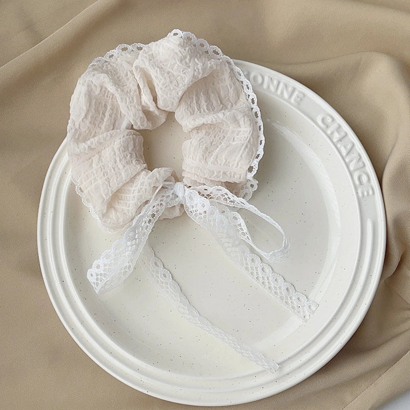 Women’s Casual Minimalist Bow Knot Cloth Hair Tie