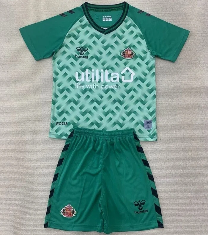 2024/2025 Sunderland Green Goalkeeper Football Shirt 1:1 Thai Quality Kids Size