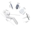 Multifunctional Press Water Spray Cleaning Brush Kitchen Sponge Brush Wall Tile Brush Glass Wiper Gap Brush