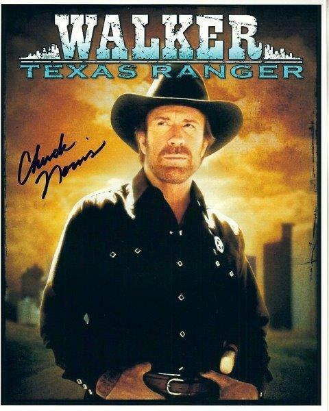 REPRINT - CHUCK NORRIS Walker Texas Ranger Autographed Signed 8 x 10 Photo Poster painting