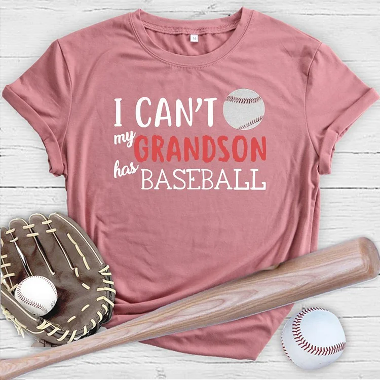 My grandson has baseball T-Shirt Tee -07030