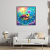 Sea Turtle - 11CT Stamped Cross Stitch - 40*40cm - Animal