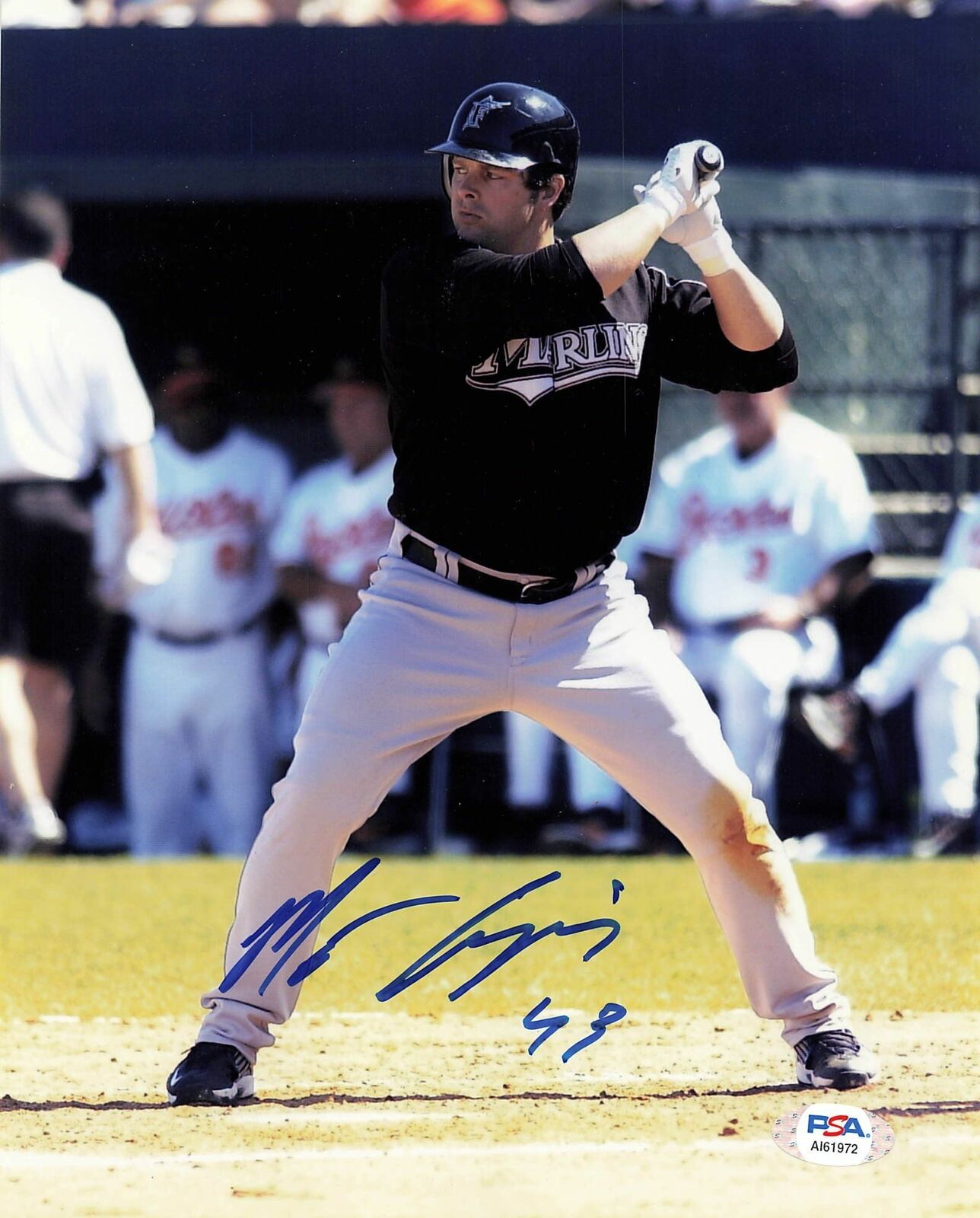 MATT CEPICKY signed 8x10 Photo Poster painting PSA/DNA Florida Miami Marlins Autographed