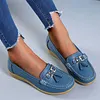 Women&lsquo;s Flat Loafer Ballet Leather Breathable Casual Shoes
