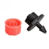 Good Quality Adjustable Home Garden universal Micro Flow Drip Head 1/4'' Hose Irrigation Watering Dripper Sprinkler 50pcs/set